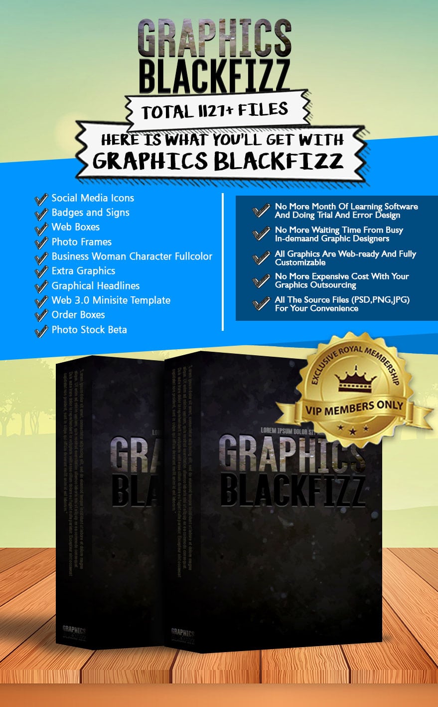 Exclusive Bonus Graphics Blackfizz